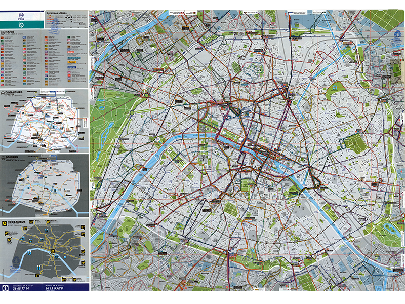 Grand Plan de Pars (RATP). 1996. Signatura MAP 08-19