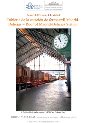 Cubierta de la Estacin de ferrocarril de Madrid-Delicias