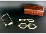 Gafas de proteccin de laboratorio (Ulloa ptico, Madrid, dcada 1950) - Pieza IG: 05792