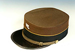Gorra de conductor de la Compaa Internacional de Coches-Camas o Wagons-Lits (Espaa, dcada 1970). Donacin: Nicanor Daz Gamero - Pieza IG: 03125