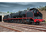 Locomotora de vapor 241F-2238 (La Maquinista Terrestre y Martima, S.A.) Cesin: Fundacin para la Preservacin del Patrimonio Ferroviario e Industrial, FPPFI - Pieza IG: 00077