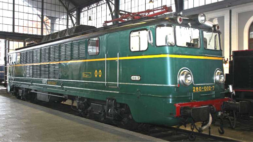 Locomotora elctrica RENFE 280-002-7 (Ex 10002)