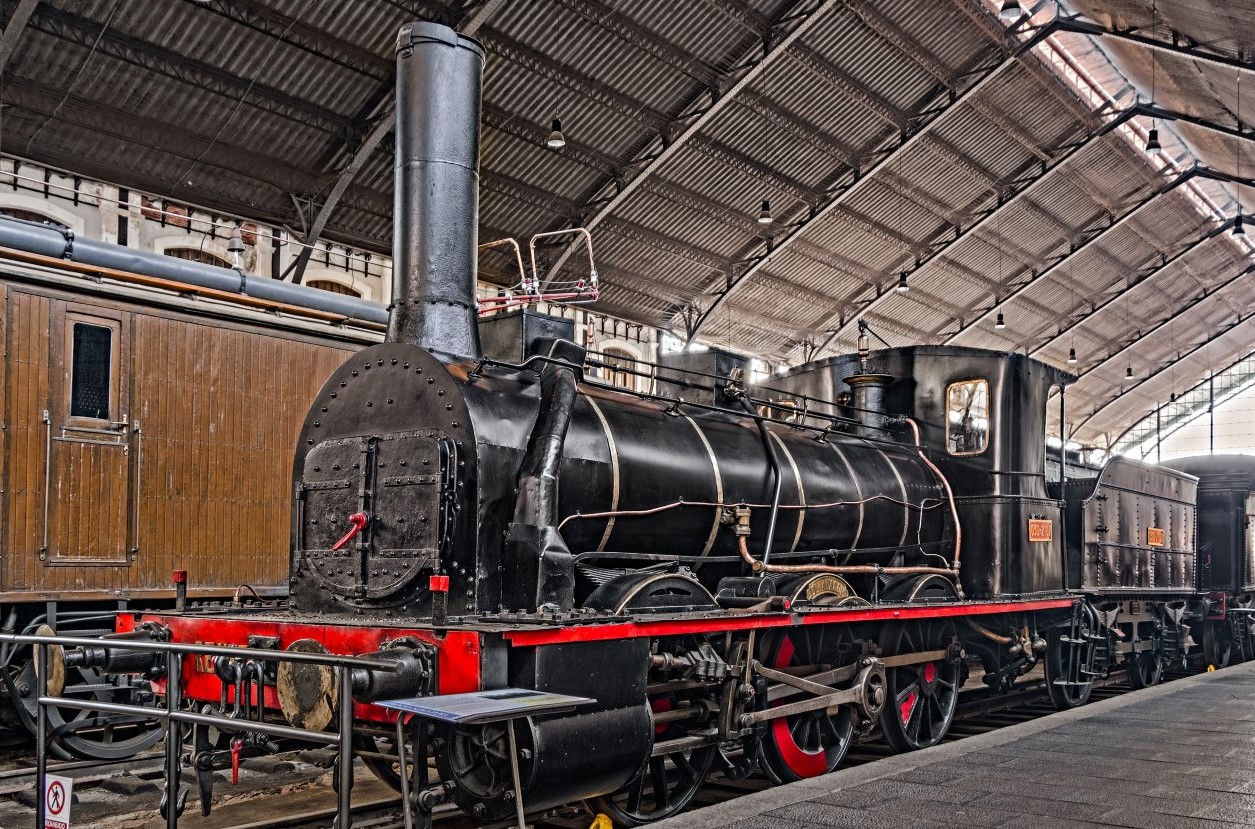 Locomotora de vapor 030-2107 El Alagn
