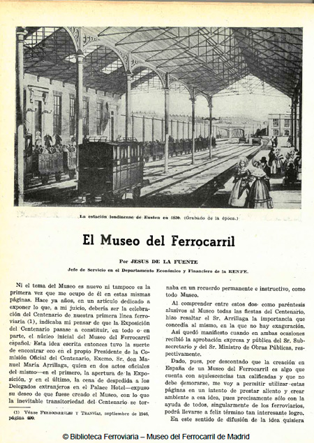 El Museo del Ferrocarril