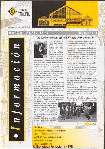 Boletines - Museo del Ferrocarril