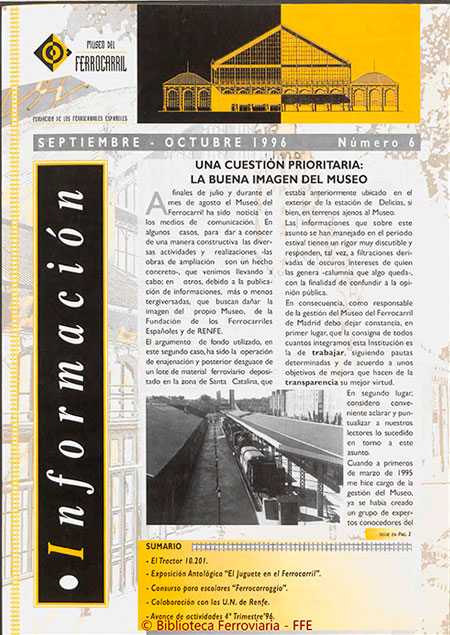 Boletines - Museo del Ferrocarril