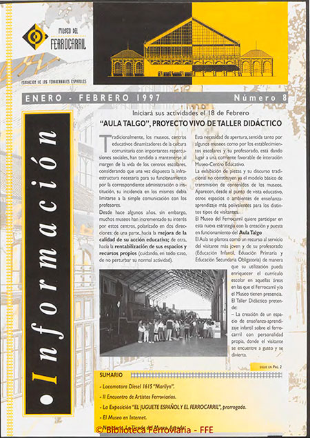 Boletines - Museo del Ferrocarril