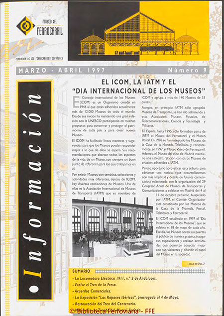 Boletines - Museo del Ferrocarril