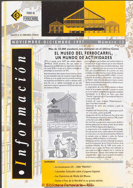 Boletines - Museo del Ferrocarril