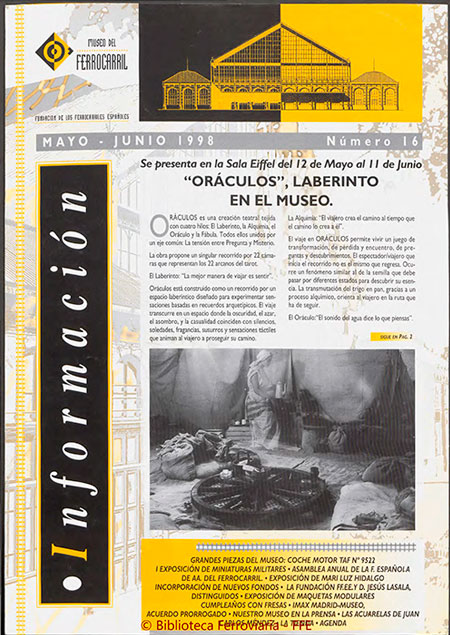 Boletines - Museo del Ferrocarril