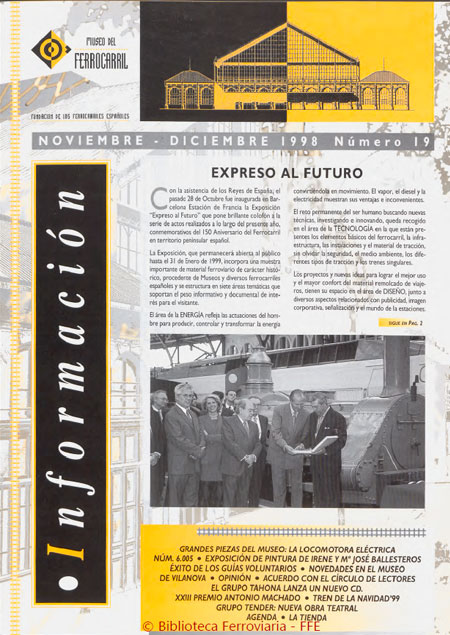 Boletines - Museo del Ferrocarril