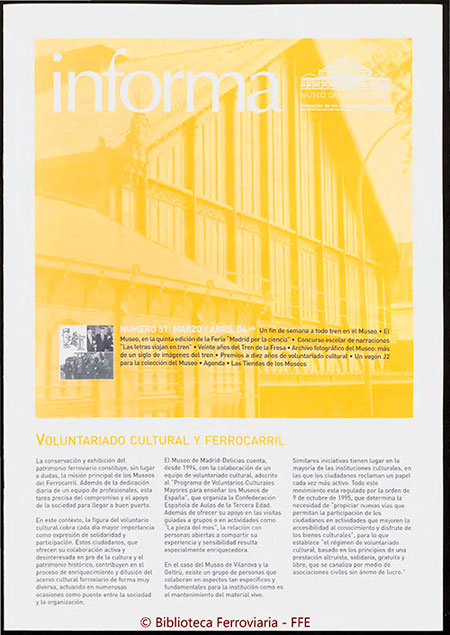 Boletines - Museo del Ferrocarril