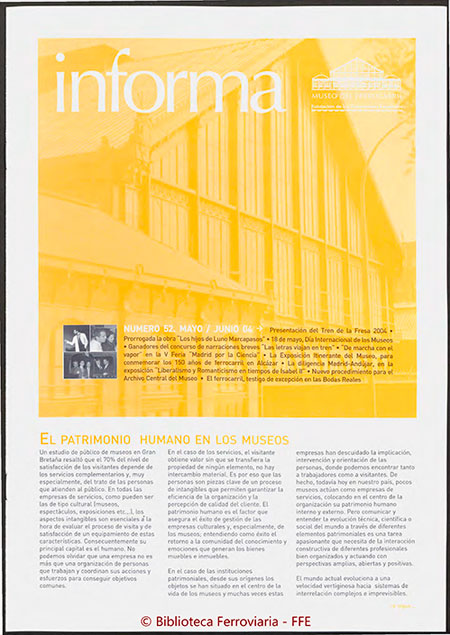 Boletines - Museo del Ferrocarril