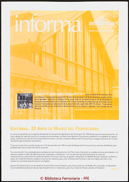 Boletines - Museo del Ferrocarril