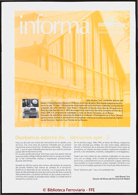 Boletines - Museo del Ferrocarril