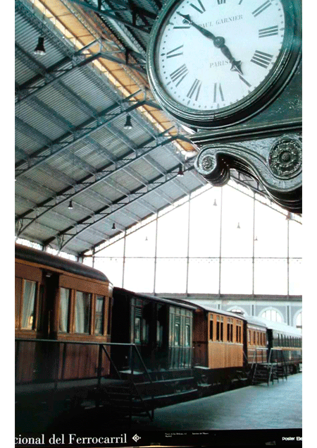 Museo Nacional del Ferrocarril: interior del museo