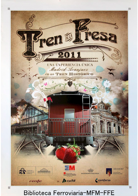 Tren de la Fresa 2011: una experiencia nica. Madrid-Aranjuez en un tren histrico