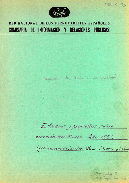 Propuesta para la creacin de un Museo Ferroviario en Espaa