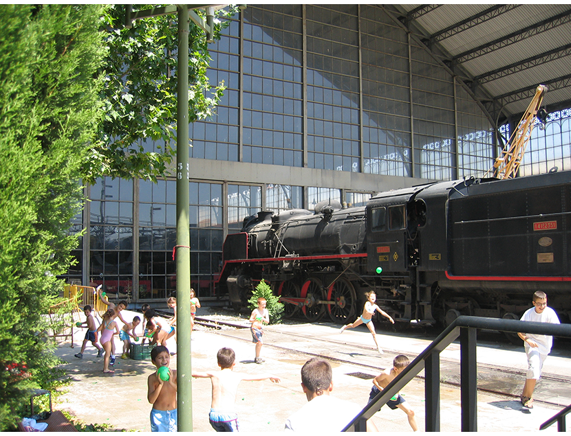 Campamentos de verano en el Museo del Ferrocarril de Madrid