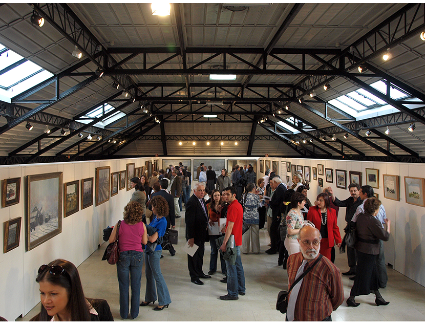 Inauguracin de la exposicin temporal 'El Ferrocarril en el arte'