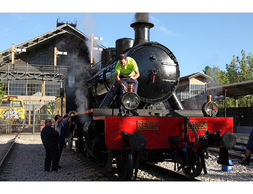 Preparando la temporada de otoo del Tren de la Fresa