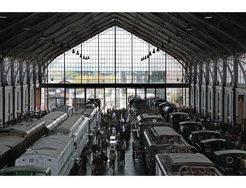 Jornada de Puertas Abiertas en el Museo del Ferrocarril de Madrid por la conmemoracin del 130 aniversario de la inauguracin de la estacin de Madrid-Delicias