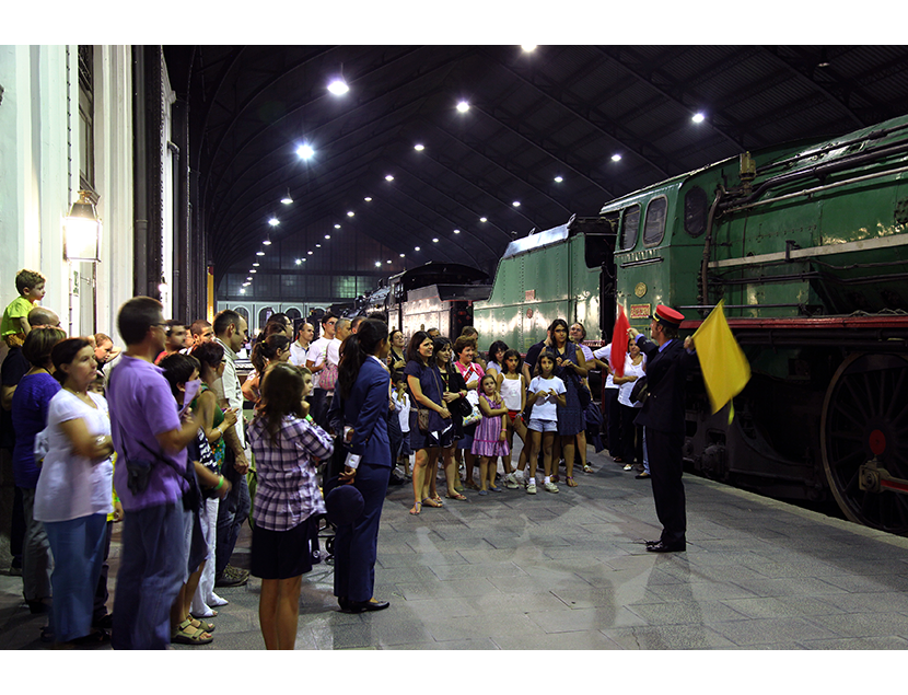 La Noche en Blanco en el -Museo del Ferrocarril de Madrid