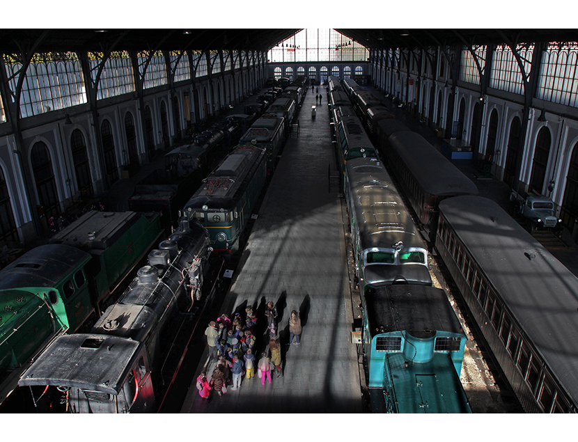 Visita guiada en el Museo del Ferrocarril de Madrid