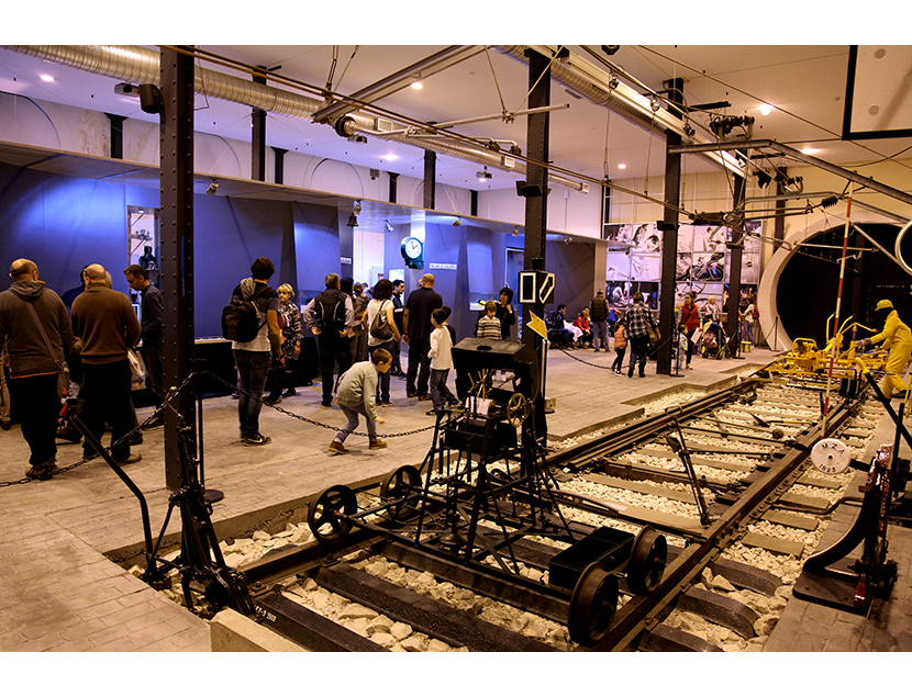 Sala de infraestructura durante la Jornada de Puertas Abiertas 2016