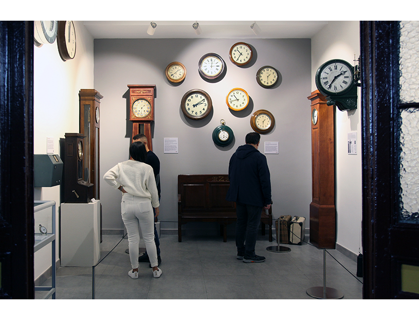 Nueva Sala de relojes, inaugurada en mayo, durante la Jornada de Puertas Abiertas 2021