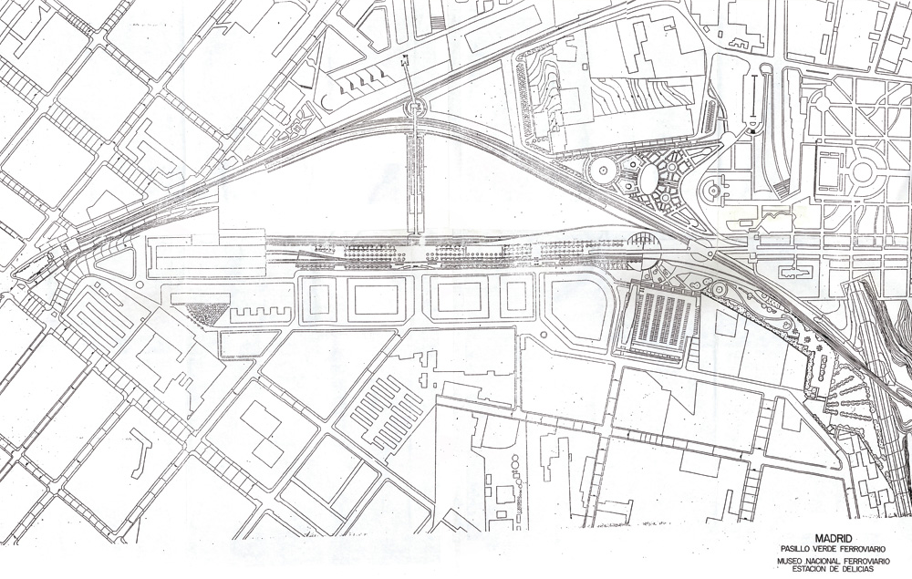 Planos del pasillo verde ferroviario