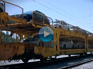 El tren, el medio de transporte de mercancías más sostenible
