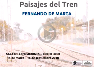 Vdeo - Paisajes del Tren, Fernando de Marta