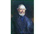 Retrato de James Rothschild. Copia de Len-Joseph Bonnat (leo sobre lienzo, 1894) Medidas: 80 x 60 cm. - Pieza IG: 00386