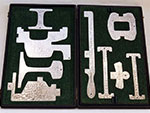 Plantillas de comprobación de carriles (ÖAMG, Austria, ca. 1920) - Pieza IG: 02619