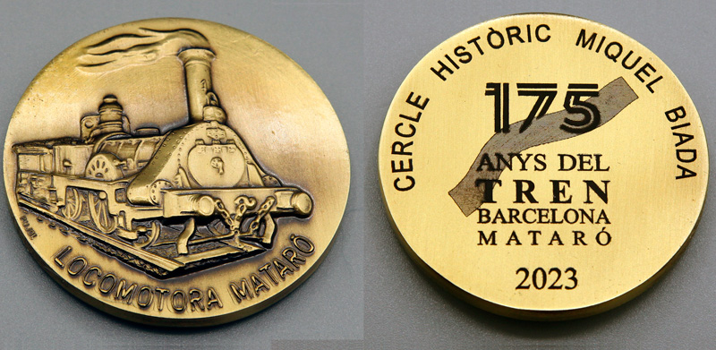 175 aniversario del Tren Barcelona-Matar, 1848-2023