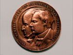 Medalla conmemorativa del Centenario del primer ferrocarril espaol, 1848-1948 (FNMT-RCM, 1948) - Pieza IG: 00782