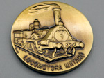 Medalla conmemorativa del 175 aniversario del tren Barcelona-Matar (Pujol, 2023) Donacin: Cercle Histric Miquel Biada - Pieza IG: 08153