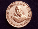 Medalla conmemorativa del Centenario del Ferrocarril de Grao de Valencia a Jtiva, 1852-1952 (Vicente Rodilla Zann, Valencia, 1952) - Pieza IG: 00784