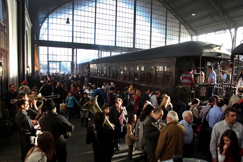 En un ao de crisis, la cifra de visitantes del Museo del Ferrocarril de Madrid no se ha resentido