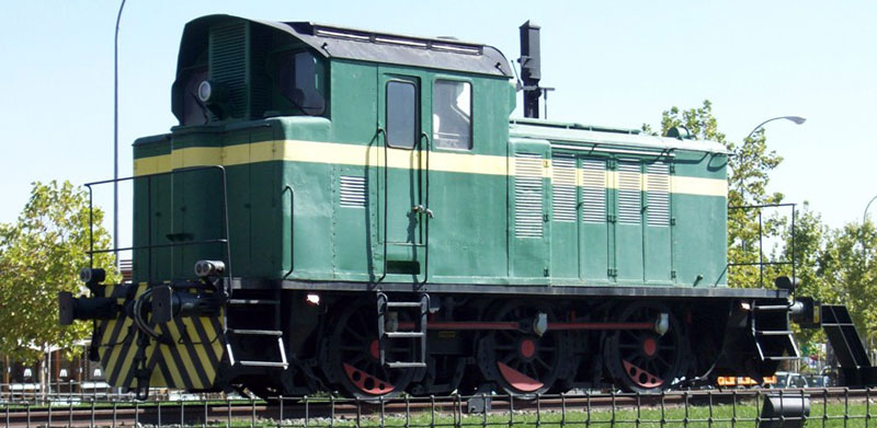 Locomotora de maniobras 12301