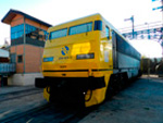 Locomotora elctrica 269-604-5 (CAF, Westinghouse, Mitsubishi, España, 1980. Reforma CAF, 1988) Cesión: Asociación de Amigos del Ferrocarril de Madrid, AAFM - Pieza IG: 05638