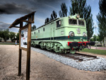 Locomotora elctrica 8605 (276-105-4) (Material y Construcciones, S.A. -Macosa-, Espaa, 1963). Cesin: Ayuntamiento de Fuenlabrada (Madrid) - Pieza IG: 07458