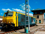 Locomotora elctrica 250-029-6 (La Maquinista Terrestre y Martima, S.A. (MTM), Espaa, 1884) Cesin:  Fundacin para la Preservacin del Patrimonio Ferroviario e Industrial, FPPFI - Pieza IG: 05632