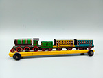 Tren de viajeros de arrastre. (Pay�, Alicante, Espa�a, 1930) Medidas: 3 x 14 x 3,5 cm. Donaci�n: Familia Balbuena - Pieza IG: 08432