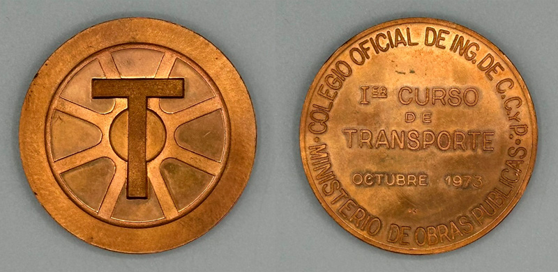 Primer Curso de Transporte del Colegio Oficial de Ingenieros de Caminos y Puertos, 1973