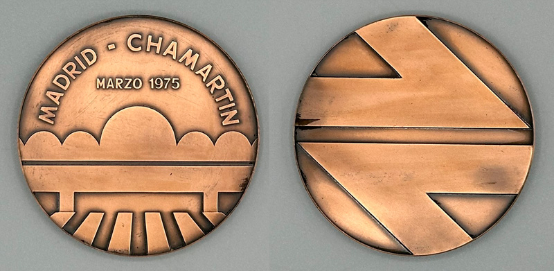 Terminacin estacin de Madrid-Chamartin, 1975
