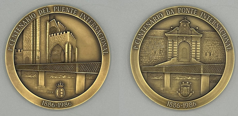 Primer Centenario del Puente Internacional de Tuy, 1886-1986