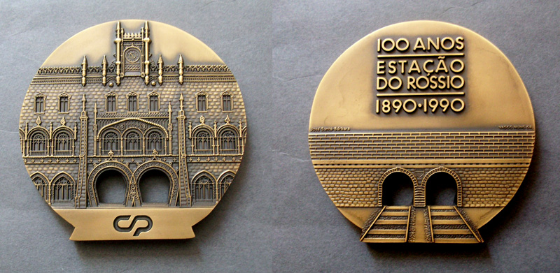Centenario de la estacin de la estacin portuguesa de Rossio 1890-1990