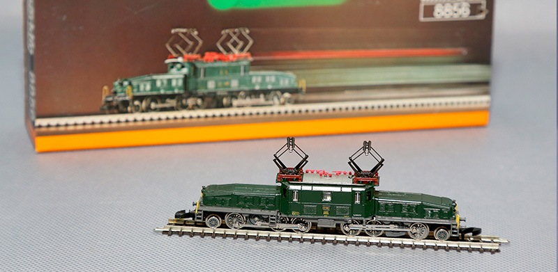 Modelo de locomotora elctrica